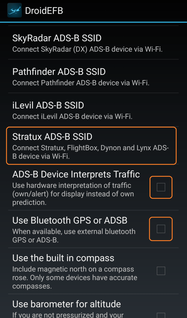 DroidEFB ADSB Tutorial | DroidEFB