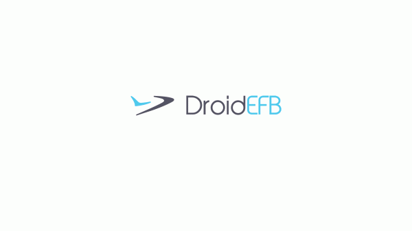 DroidEFB Desktop Background Main Logo White horizontal